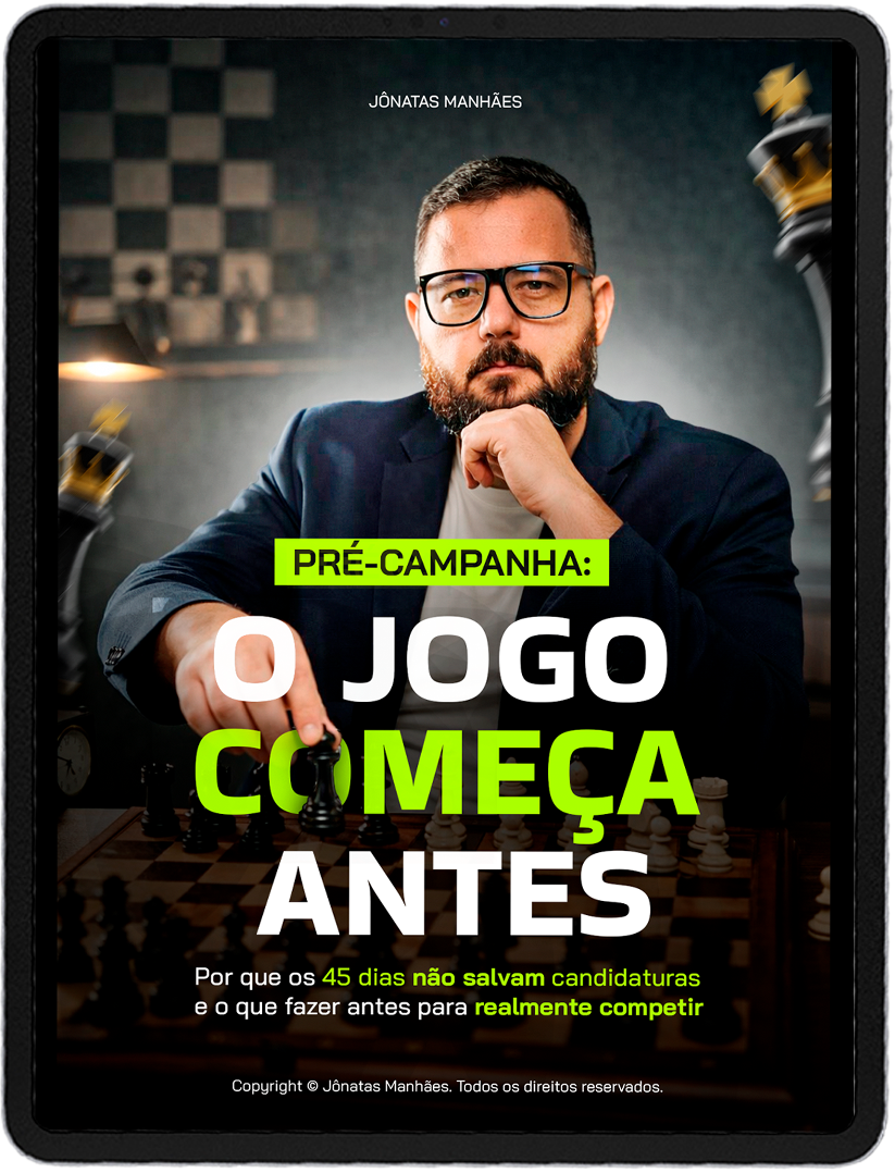 eBook de Marketing Político e Pré-Campanha Capa Traseira